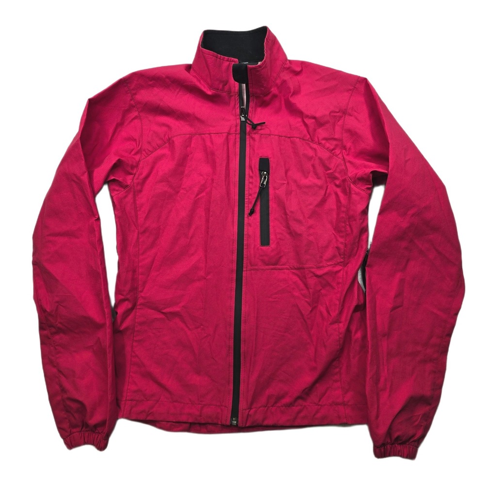 Mountain Equipment Co-Op Windstopper Jacket Womens Medium Red Zip Outdoors‎